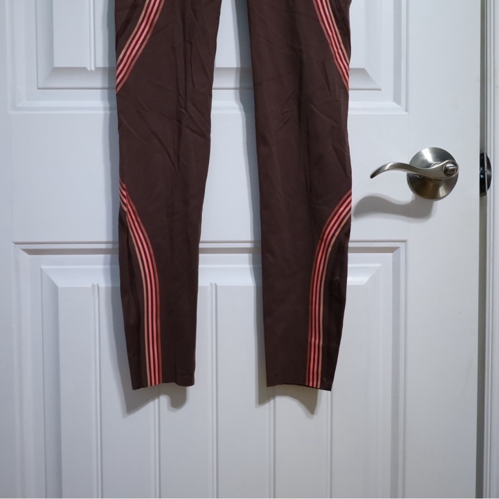 Lululemon Speed Light Tight 25" Cherry Cola / Coral Kiss Women’s Size 4 - Picture 3 of 10